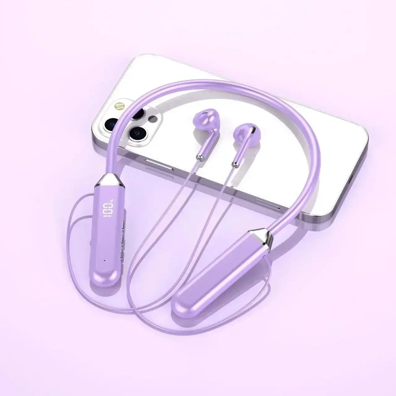 TWS HiFi Sound Neckband Long battery Life Wireless Bluetooth5.3 Headphones Earphones Sports Gamer Headsets Noise Reduction