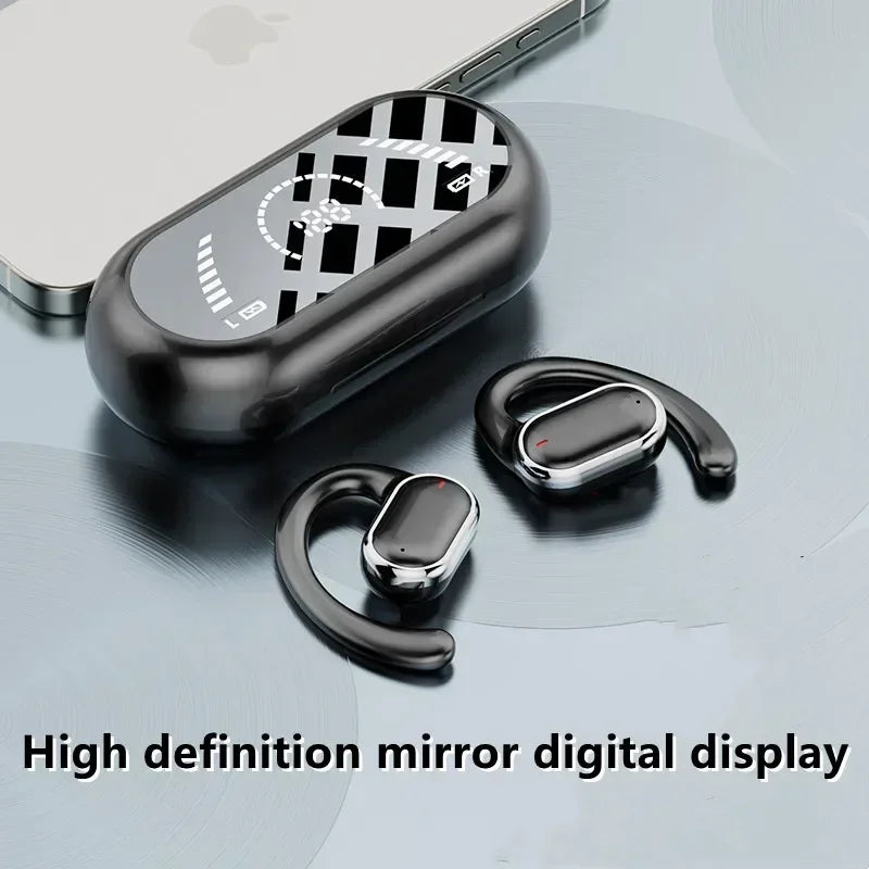 Original TWS Earhook Earphones Bluetooth 5.3 Low Latency Gaming Sport Headset HiFi Stereo Noise Reduction Earbuds for allphones