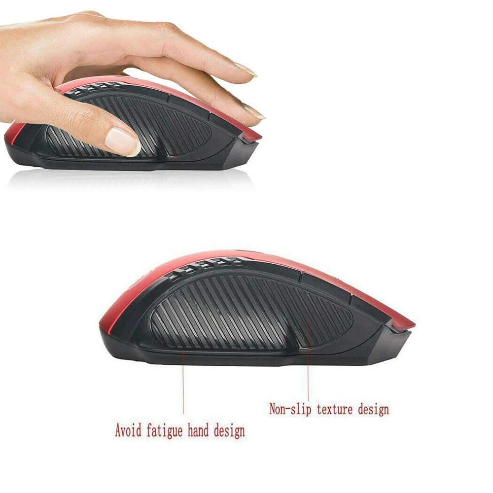 2.4GHz Wireless Mouse Optical Mice Mouse Gaming with USB Receiver Gamer 6D Wireless Mouse For Computer Laptop Accessories