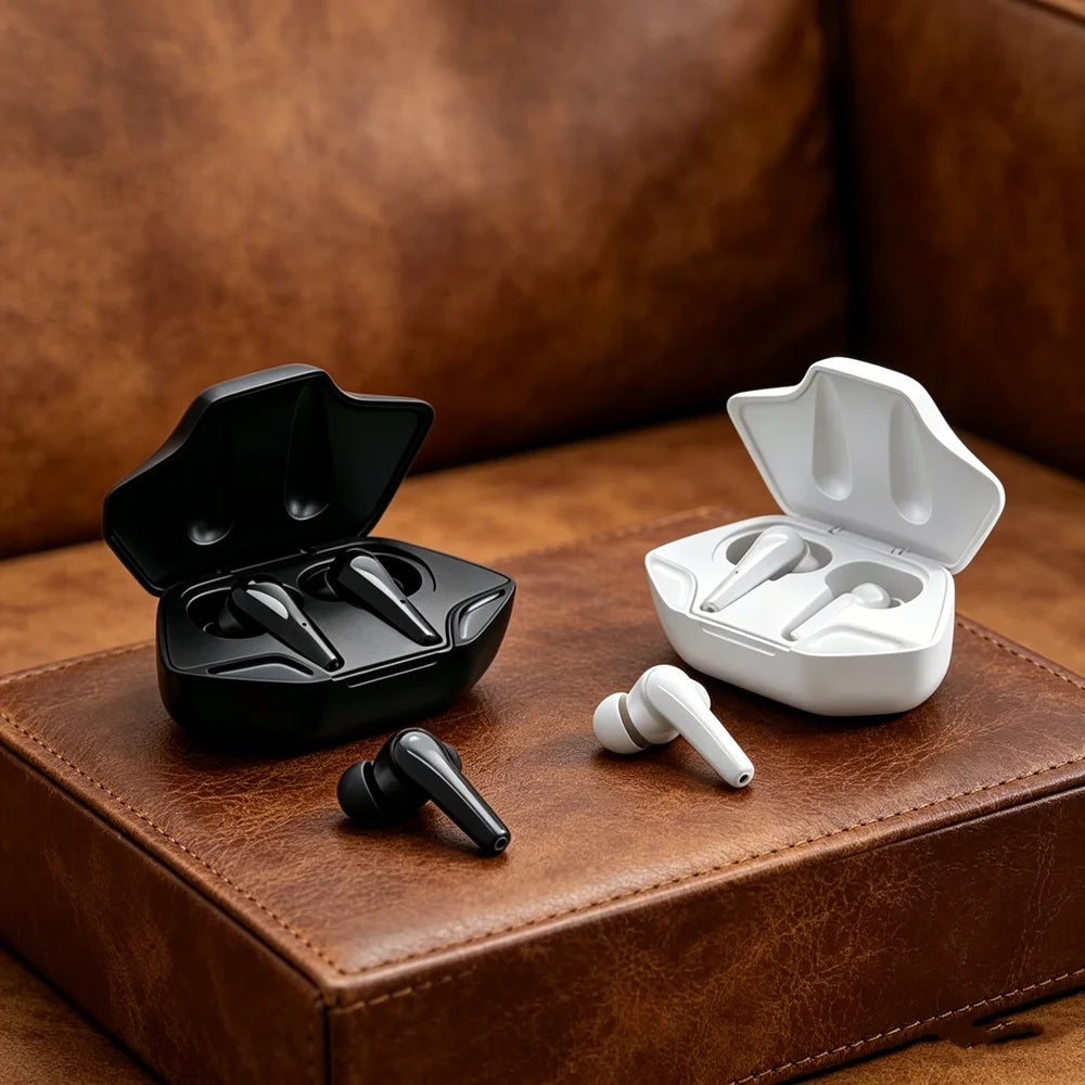 Wireless bluetooth Headset TWS 5.3 Stereo Earbuds Low Latency E...