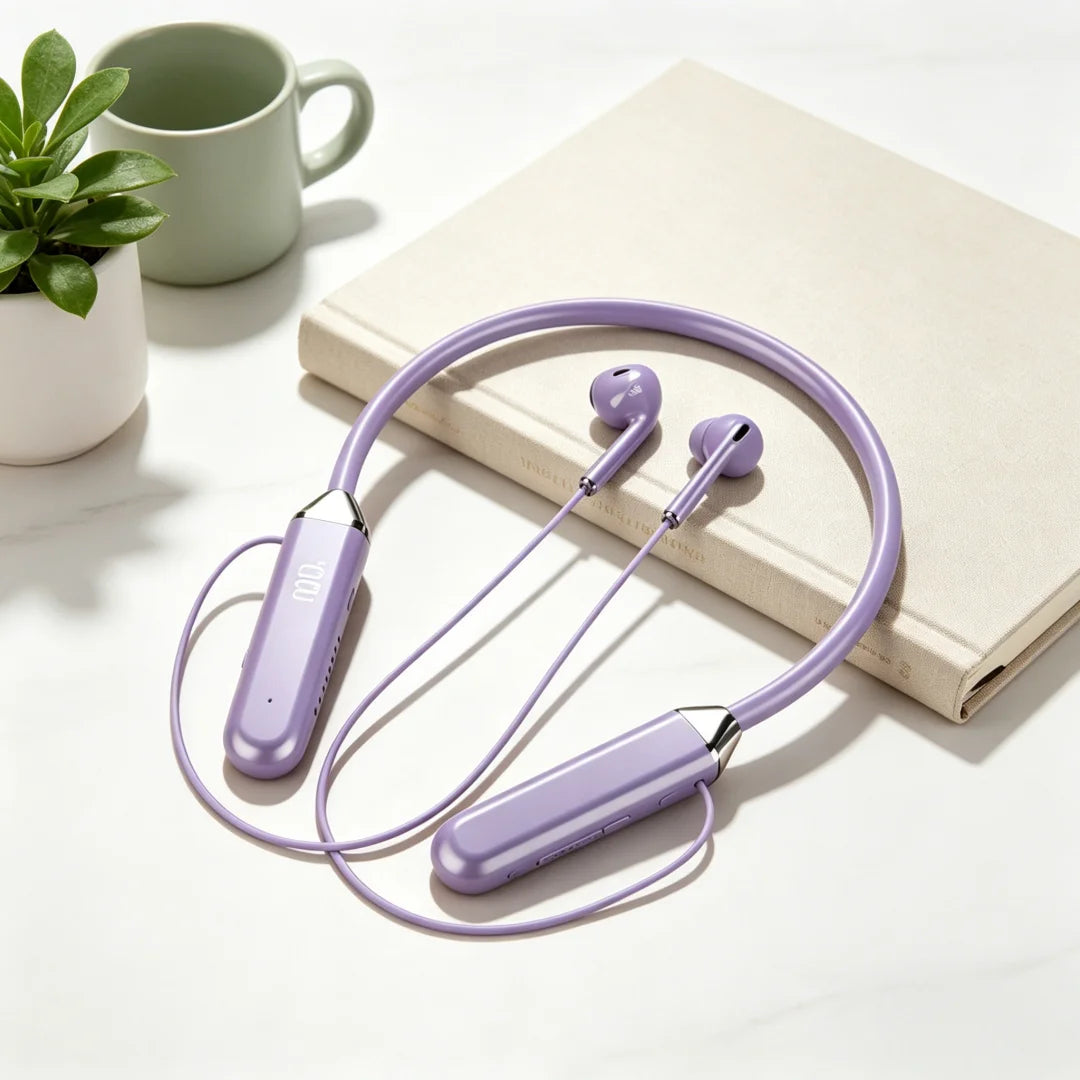 TWS HiFi Sound Neckband Long battery Life Wireless Bluetooth5.3 Headphones Earphones Sports Gamer Headsets Noise Reduction